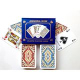 Angora Kem Plastik Iskambil Oyun Kağıdı Çift Deste BİRİÇ OYUN KAĞIDI 52 - Plastic Playing Cards