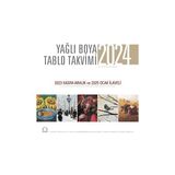 Angora Kitapları Yağlı Boya Tablo Takvimi 2024 Duvar Takvimi - Kasım 2023