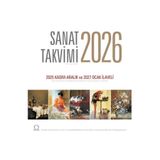 Angora Yayıncılık Sanat Takvimi 2026 Duvar Takvimi