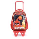 Angry Birds 87897 Kırmızı Tekerlekli Erkek Çocuk Sırt Çantası