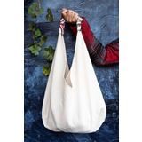 Anı Home Natural Bag Keten Omuz Ve Plaj Çantası