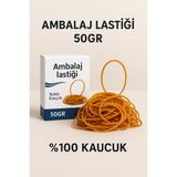 Anı Ofis Kırtasiye Ambalaj Lastiği %100 Kauçuk 50 gr Kutu Dayanıklı ve Esnek Paketleme