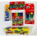 Anı Ofis Kırtasiye Okul Kırtasiye ve Boyama Seti Harika Ekonomik Paket