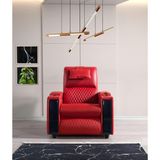 Anika Tekli Koltuk | Rehome Sinema Koltuğu | 97x97x105 cm - Kırmızı