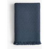 Anika Waffle Banyo Havlusu Denim 100x150 - 100 x 150 cm - Lacivert