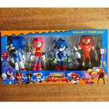 Anıl Anıloyuncak Oyuncak Süper Sonic Figür Kirpi Sonic Amy Knuckles Metal Sonik Boom 4lü Figür