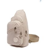 Anıl Bags Krinkıl Su Geçirmez Çapraz Askılı Omuz ve Göğüs Çantası - Bej
