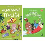 Anıl Basılı Uçan Anne Terliği +1 Adet Kitap Set - Hayır