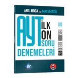 Anıl Hoca İle Matematik Ayt İlk 10 Soru Denemeleri Kr Akademi Yayınları