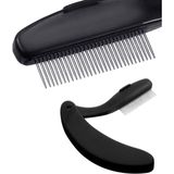 Anıl Metal Kirpik Tarağı - Düzgün Görünümlü Kirpikler İçin Taşınabilir ve Pratik Kullanım