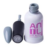 Anil Professional Cosmetics Kalıcı Oje Gri Renkler 10ml | Dayanıklı Kolay Uygulanan Trend Renkler | Hızlı Kuruma ve Parlaklık (Gri - 29)
