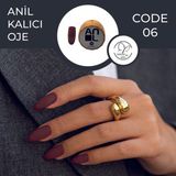 Anil Professional Cosmetics Paint Jel 06 10 ml Ahşap Kutu Kalıcı Oje