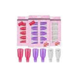 Anil Professional Cosmetics Tırnak Klipsli Kalıcı Oje Çıkarma Mandalı- Klipsli Tasarım 10 Lu