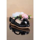Anilbebe 34001-P Rugan Tasli Fashion Kiz Cocuk Babet