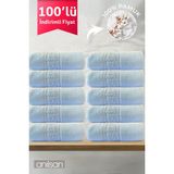 Anılsan 100'lü Greek Mavi Banyo Havlusu - 70x140 Cm, 490 Gr, %100pamuk, Spa Ve Otel Havlusu (10 Adet) - 70 x 140 cm