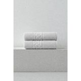 Anılsan 2'li Rita Gri Banyo Havlusu - 70x140 Cm, 490Gr, %100 Pamuk, Spa Ve Otel Havlusu - 70 x 140 cm