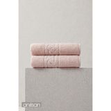 Anılsan 2'li Rita Pudra Banyo Havlusu - 70x140 Cm, 490Gr, %100 Pamuk, Spa Ve Otel Havlusu - 70 x 140 cm