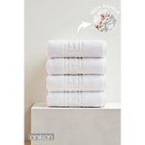 Anılsan 4'lü Greek El Havlusu - 50x90 Cm, 225 Gr, %100 Pamuk, Spa Ve Otel Havlusu