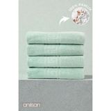 Anılsan 4'lü Greek Mint Yeşili Banyo Havlusu - 70X140 Cm, 490 Gr, %100PAMUK, Spa ve Otel Havlusu - 70 x 140 cm