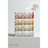Anılsan 4'lü Karya El Havlusu - 50x80 Cm, 170 Gr, %100 Pamuk, Spa Ve Otel Havlusu - Karışık - 50 x 80 cm