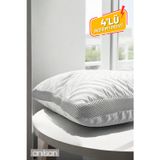 Anılsan 4'lü Klimalı Ortopedik Yastık - Yumuşak ve Hava Kanallı 50x70 cm, 800gr Premium Silikon