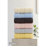 Anılsan 6'lı Lüx Karışık Greek El Havlusu - 50x90 Cm, 225 Gr, %100 Pamuk, Spa Ve Otel Havlusu