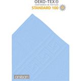 Anılsan 6'lı Mavi Greek El Havlusu - 50x90 Cm, 225 Gr, %100 Pamuk, Spa Ve Otel Havlusu - 50 x 90 cm