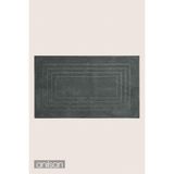 Anılsan Alora %100 Pamuk Ayak Havlusu - Antrasit 60x130, 690 Gr
