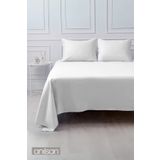 Anılsan Beyaz Çarşaf - %100 Pamuk, 63 Tel, Tek & Çift Kişilik Çarşaf - Ev, Otel Çarşafı, Sade Ve Zarif