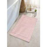 Anılsan Çerçeve Pudra Ayak Havlusu - 50x70 Cm, 245 Gr, %100 Pamuk, Spa Ve Otel Banyo Paspası
