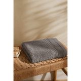 Anılsan Dora Antrasit Banyo Havlusu - 70X140CM, 400GR, %100 Pamuk, Spa ve Otel Havlusu - 70 x 140 cm
