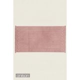Anılsan Fesun %100 Pamuk Ayak Havlusu - Pudra 60x130, 690 Gr