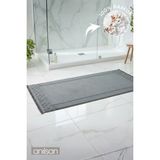Anılsan Fesun Antrasit Ayak Havlusu - 60x130Cm, 690Gr, %100 Pamuk, Spa Ve Otel Banyo Paspası - 60 x 130 cm