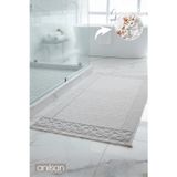 Anılsan Fesun Bej Ayak Havlusu - 60x130Cm, 690Gr, %100 Pamuk, Spa Ve Otel Banyo Paspası, Günlük Kullanıma Uygun
