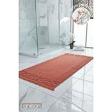 Anılsan Fesun Kiremit Ayak Havlusu - 60x130Cm, 690Gr, %100 Pamuk, Spa Ve Otel Banyo Paspası - 60 x 130 cm