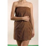 Anılsan Flovia Kahverengi Banyo Havlusu - 70X140 Cm, 450GR, %100PAMUK, Spa ve Otel Havlusu - 70 x 140 cm