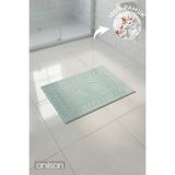 Anılsan Greek %100 Pamuk Ayak Havlusu - Mint Yeşili 50x70, 245 Gr