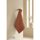 Anılsan Kiremit Greek El Havlusu - 50x90 Cm, 225 Gr, %100 Pamuk, Spa Ve Otel Havlusu - 50 x 90 cm