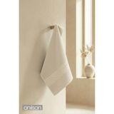 Anılsan Krem Greek El Havlusu - 50x90 Cm, 225 Gr, %100 Pamuk, Spa Ve Otel Havlusu - 50 x 90 cm