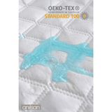Anılsan Mikro Kapitone Fitted Full Kenar Sıvı Geçirmez Yatak Koruyucu Alez - 120 x 200 cm - Beyaz