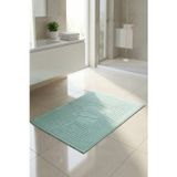 Anılsan Mint Yeşili Zivra Ayak Havlusu - 50x70 Cm, 245 Gr, %100 Pamuk, Spa Ve Otel Banyo Paspası, Günlük Kullanıma