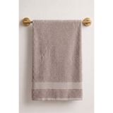 Anılsan Sevim Banyo Havlusu 70x140 cm - Vizon %100 Pamuk