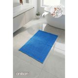 Anılsan Turkuaz Greek Ayak Havlusu - 50x70 Cm, 245 Gr, %100 Pamuk, Spa Ve Otel Banyo Paspası - 50 x 70 cm