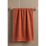 Anılsan Yaz Banyo Havlusu 70x 140 cm - Turuncu %100 Pamuk
