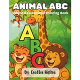 Animal ABC: Simple and Fun Animal Coloring Book