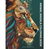 Animal Madala Coloring Book