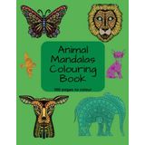 Animal Mandalas Coloring Book for Adults