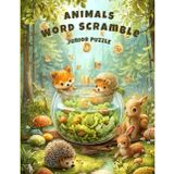 Animal Puzzle Book for Juniors: 80 Word Scrambles with Animal Clues | Brain-Boosting Puzzle Fun to Build Vocabulary & Focus | Smart Pages Puzzle Series – JUNIOR Edition | Ages 9–12