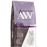 Animal World 15 kg Kitten Tavuklu Balıklı ve Karidesli Yavru Kedi Maması