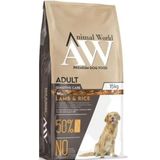 Animal World 15 kg Kuzu Etli Yetişkin Orta ve Büyük Irk Köpek Maması